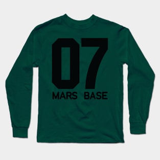 Green Alpha Fighter Long Sleeve T-Shirt
